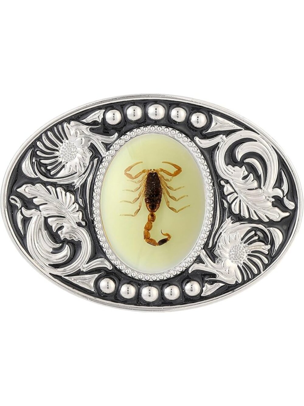 Unisex 3-scorpion Cowboy Native American Belt Buckle Western Chic Style